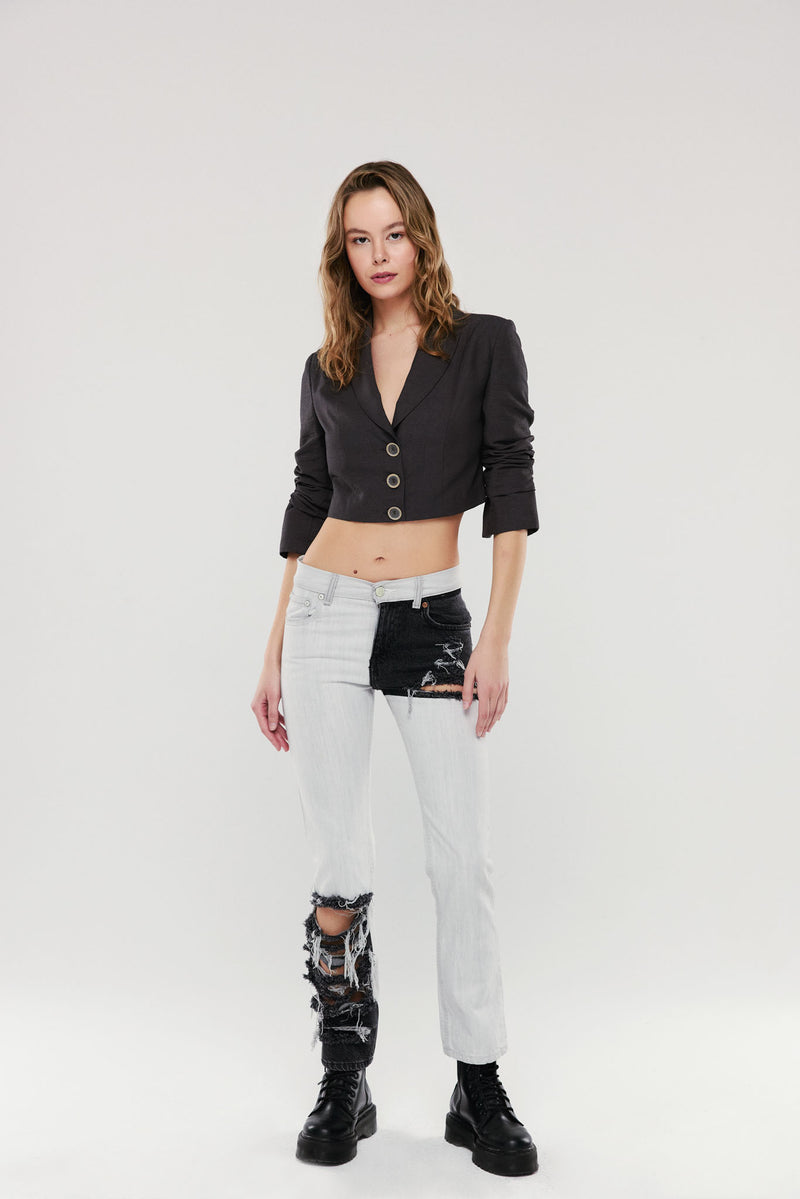 Crop Ceket