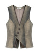 ESKİTME DETAYLI PARÇALI YELEK