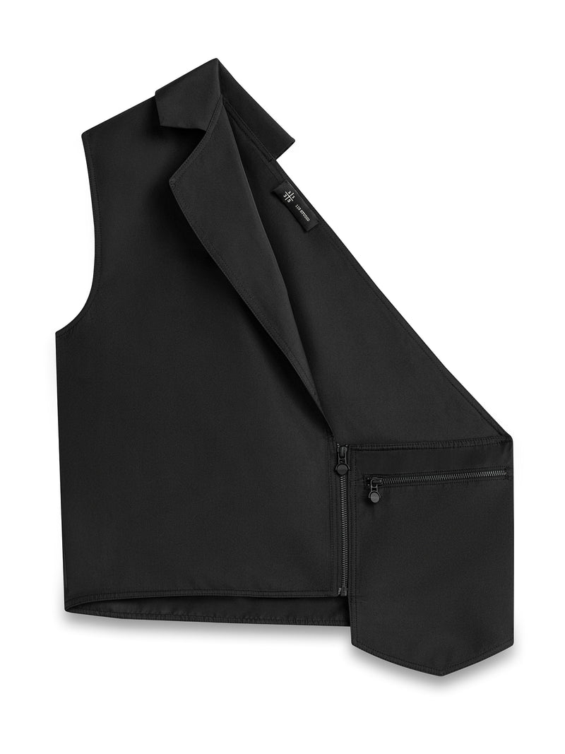 CORDUROY VELVET PIECE VEST