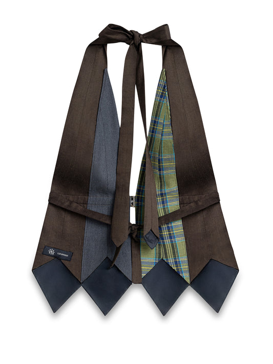 EKOSELİ KRAVAT BLUZ