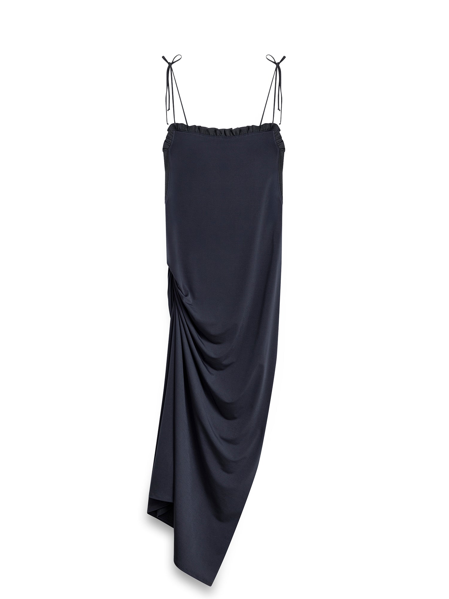 STRAPLESS MIDI DRESS