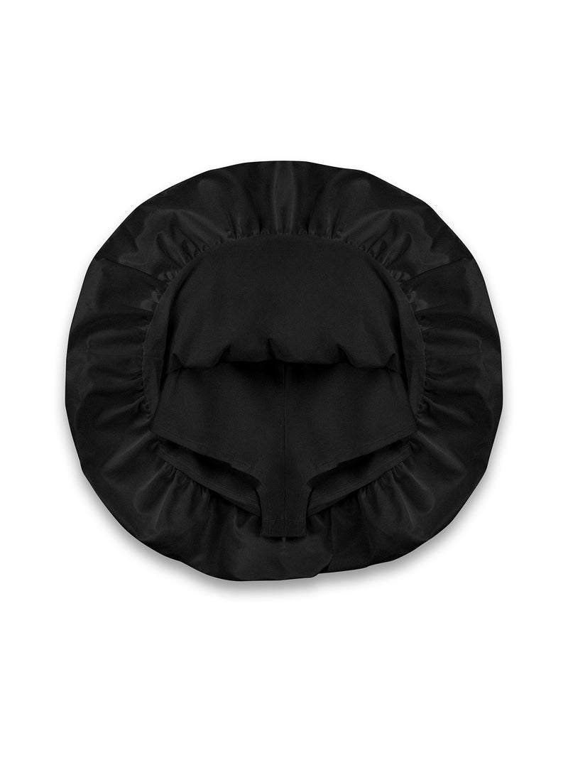 MINI BALLOON SKIRT BLACK