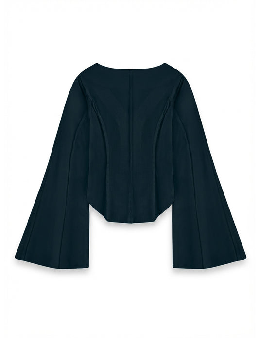 PRETTY RAW SHIRT PETROL BLUE