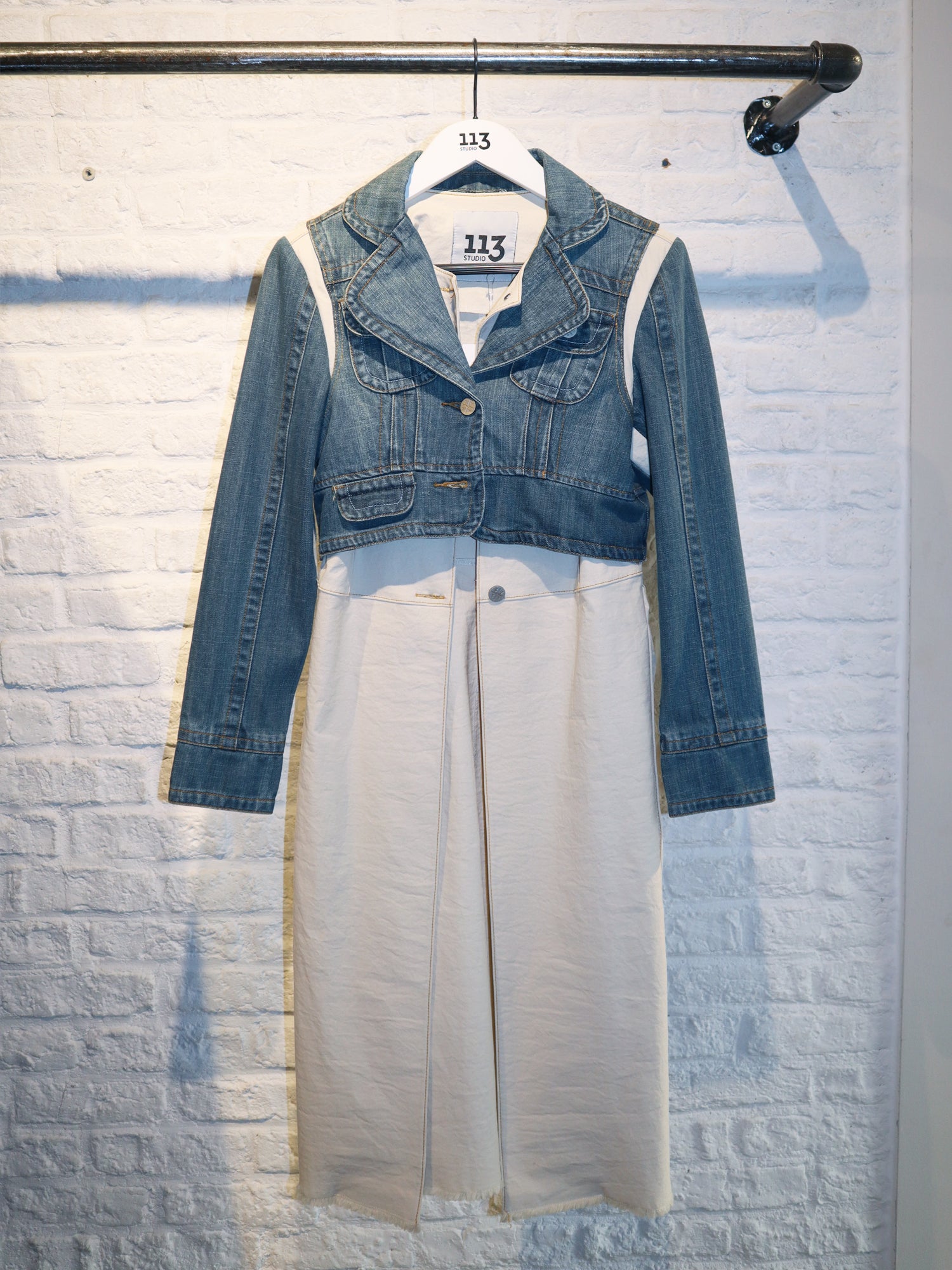 REMADE DENIM TRENCH
