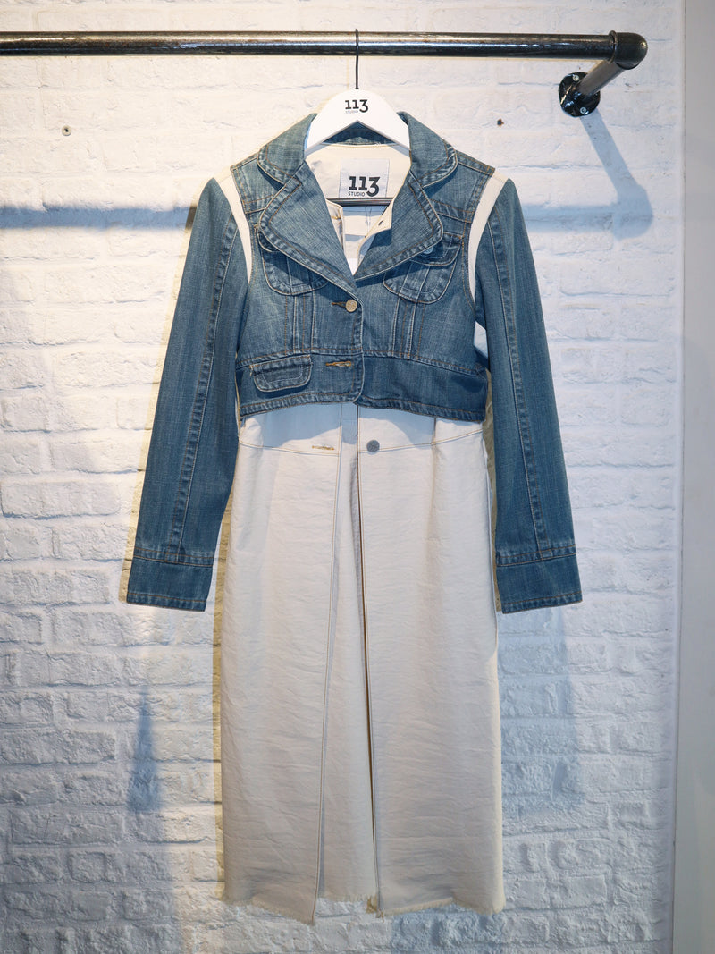 REMADE DENIM TRENCH