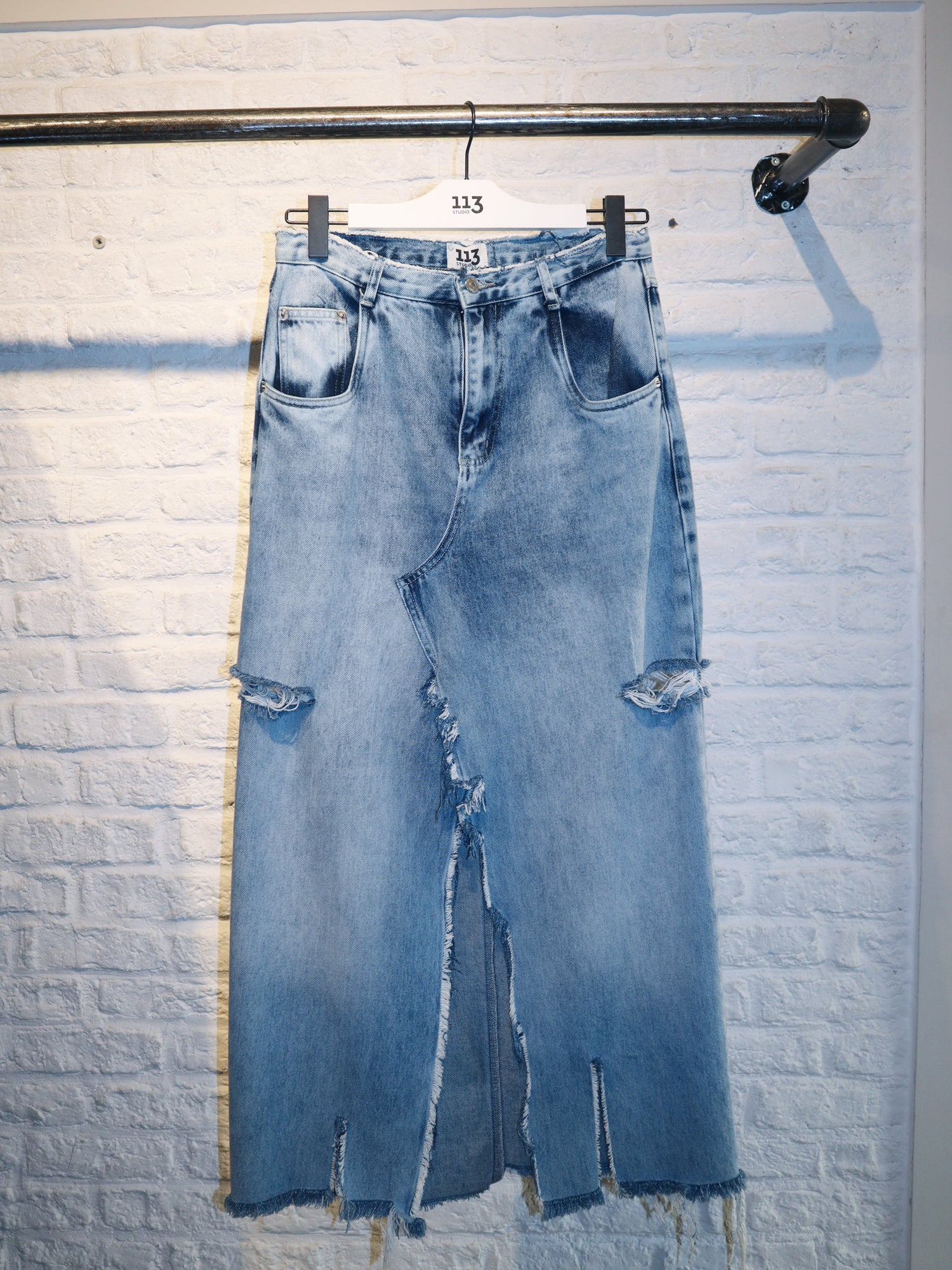 REMADE MIDI DENIM ETEK