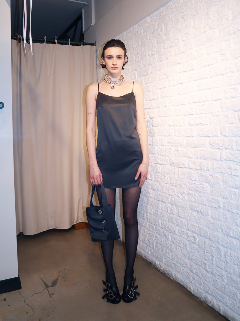 ANTHRACITE MINI DRESS